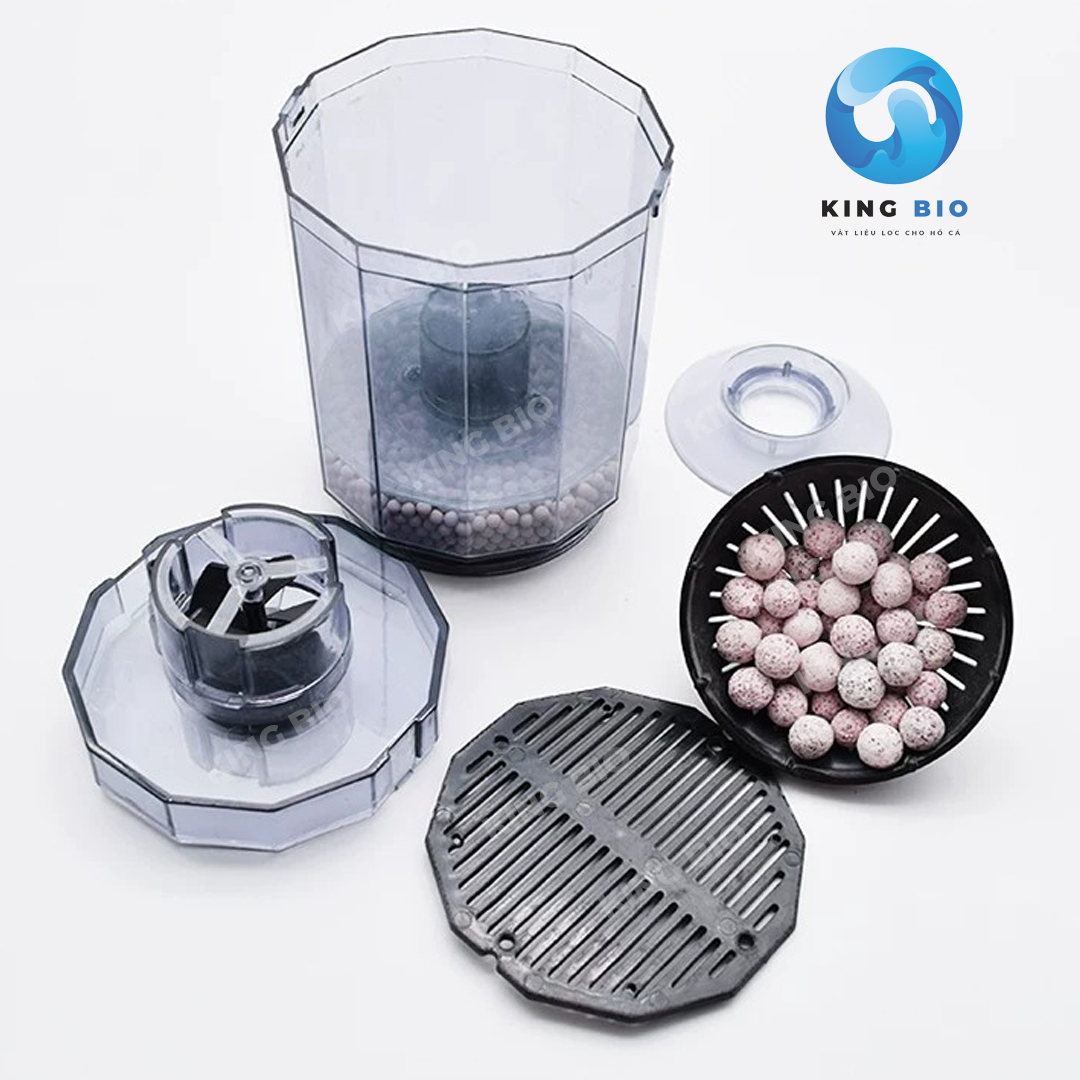 Thiết bị sủi vi sinh hút phân cặn cho hồ cá