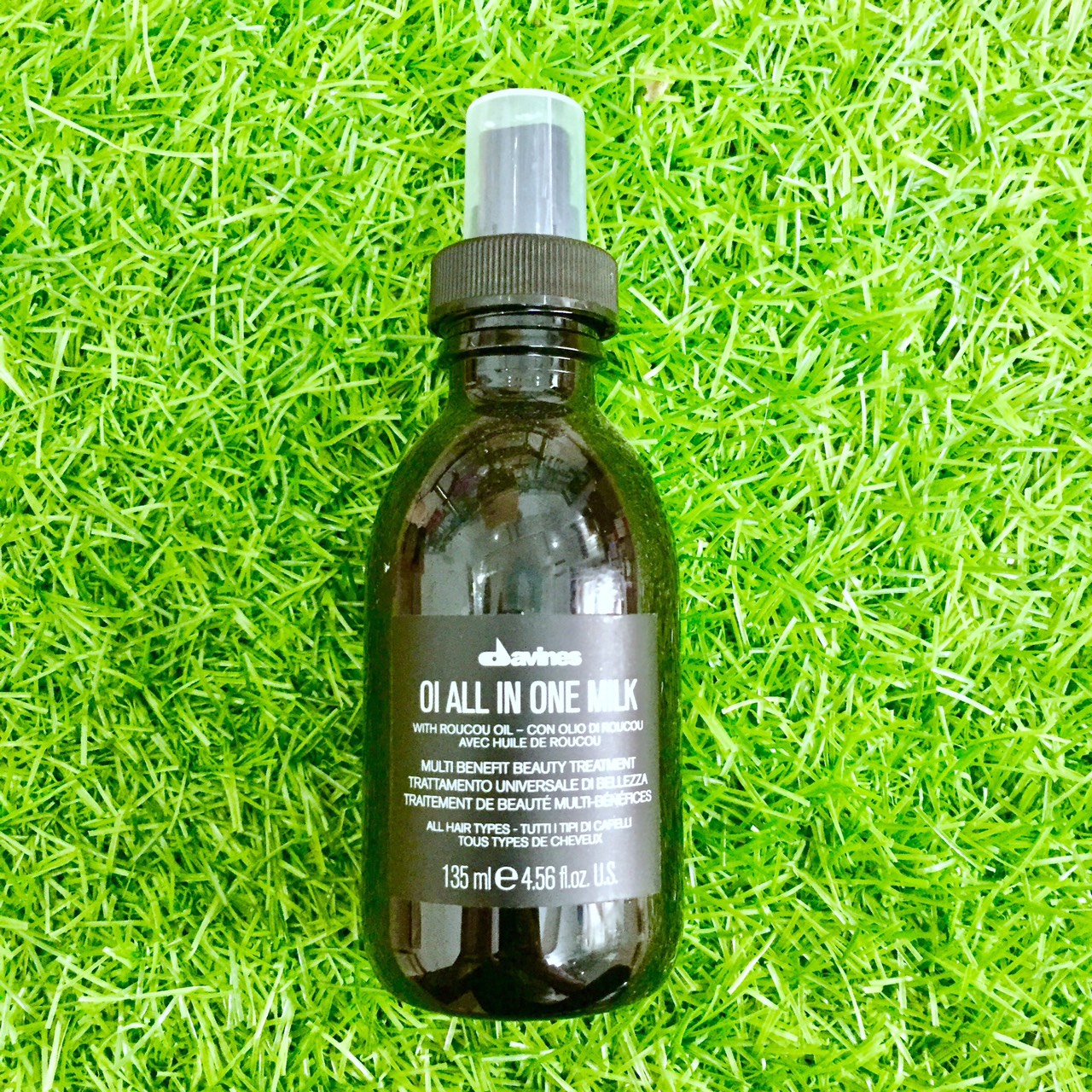 Xịt dưỡng tóc Davines OI OIL All in One Milk đa năng siêu mềm mượt Ý 135ml