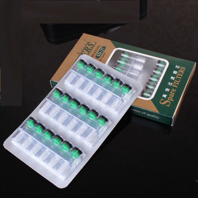Hộp 18 đầu lọc thuốc