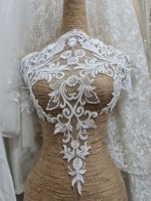 Ren trang trí áo cưới,áo dài,làm đồ handmade A001