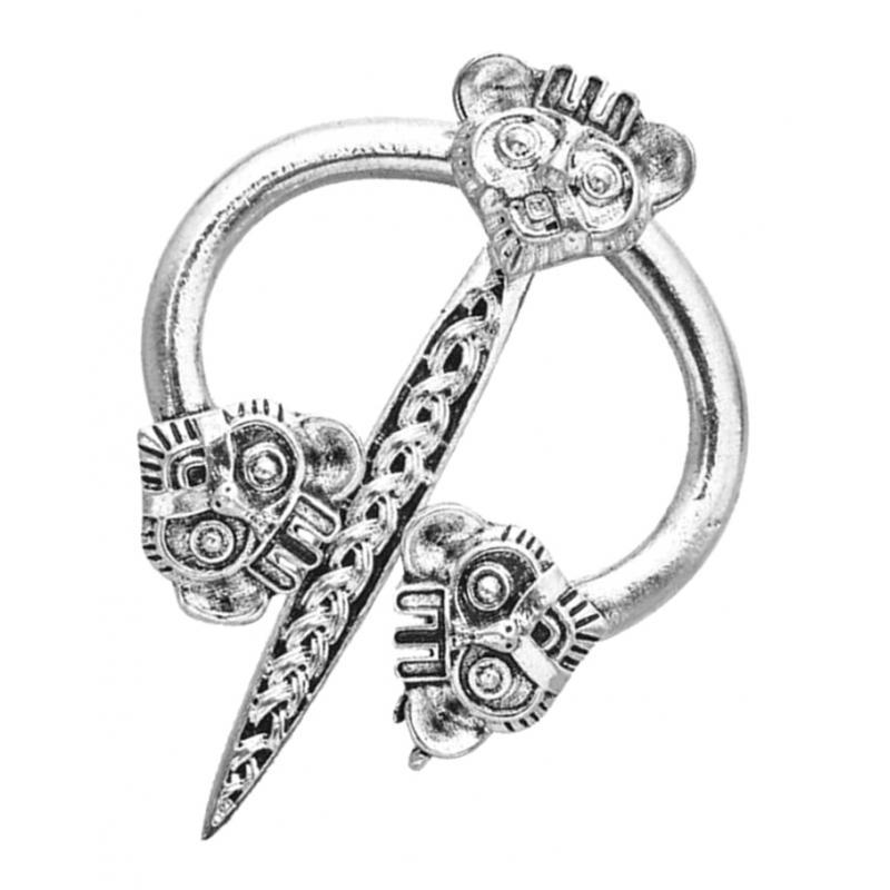 Viking Brooch Scarf Pin Corsage Charms Medieval Jewelry Clothes Badge