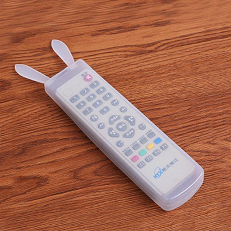 Bộ Vỏ Silicon Tai Thỏ Bọc Remote - Điều khiển Tivi, máy lạnh ( 2 cái TO và NHỎ )