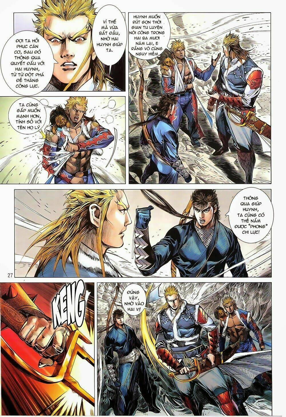 thiết tướng tung hoành (cựu tác) chapter 160 27