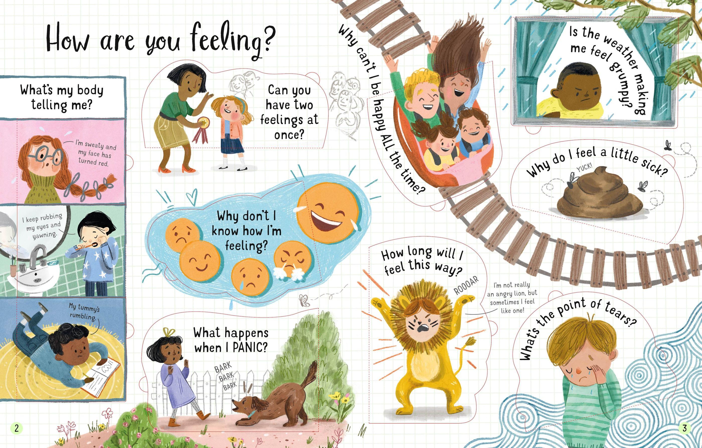 Lift-the-Flap Questions And Answers About Feelings