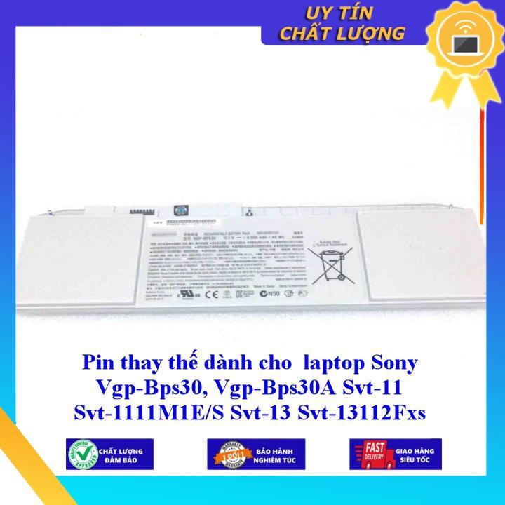Pin dùng cho laptop Sony Vgp-Bps30 Vgp-Bps30A Svt-11 Svt-1111M1E/S Svt-13 Svt-13112Fxs Svt-13113Fxs - Hàng Nhập Khẩu New Seal