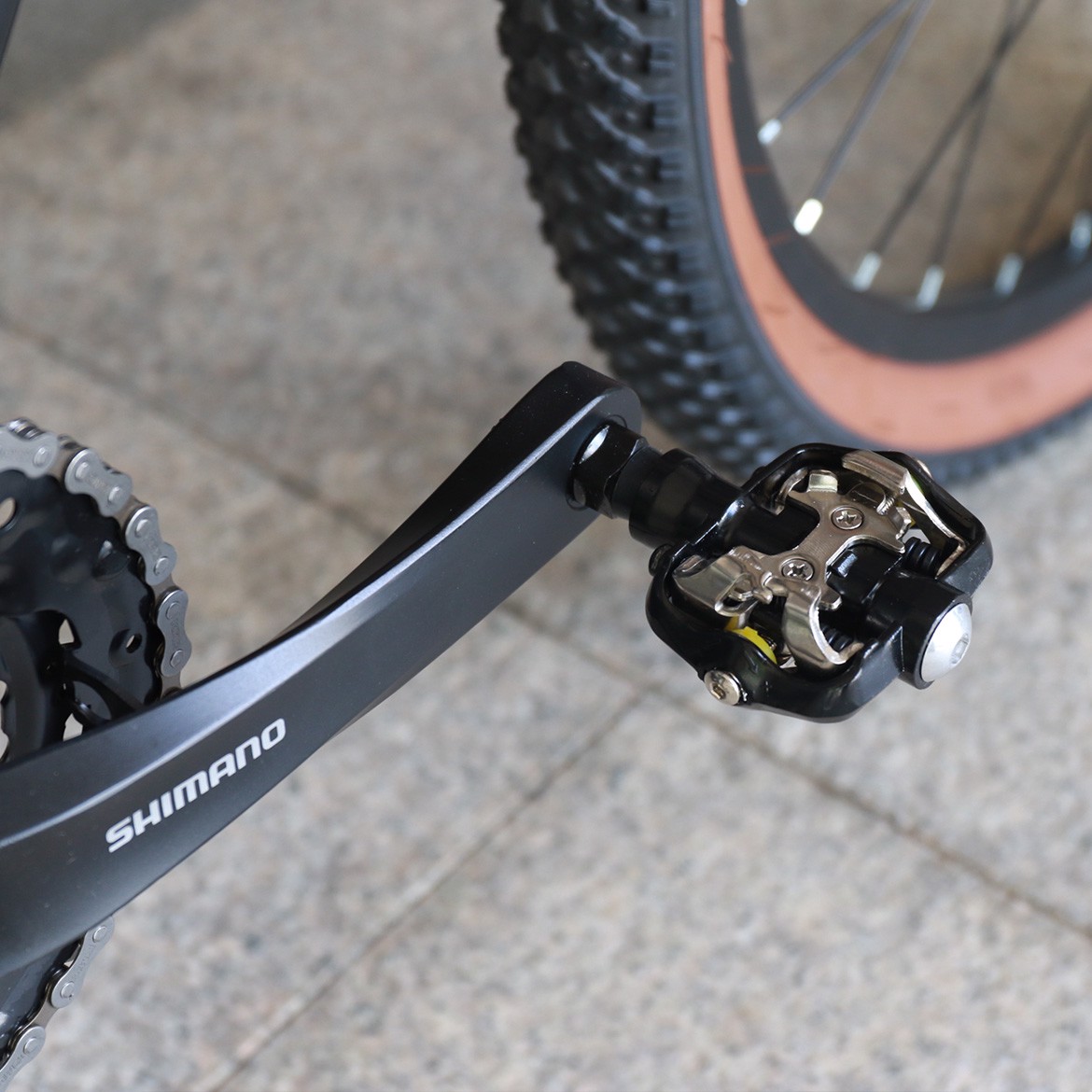 Bàn đạp kèm can/cá chuyên dụng dành cho xe đạp địa hình Jett MTB clipless pedal