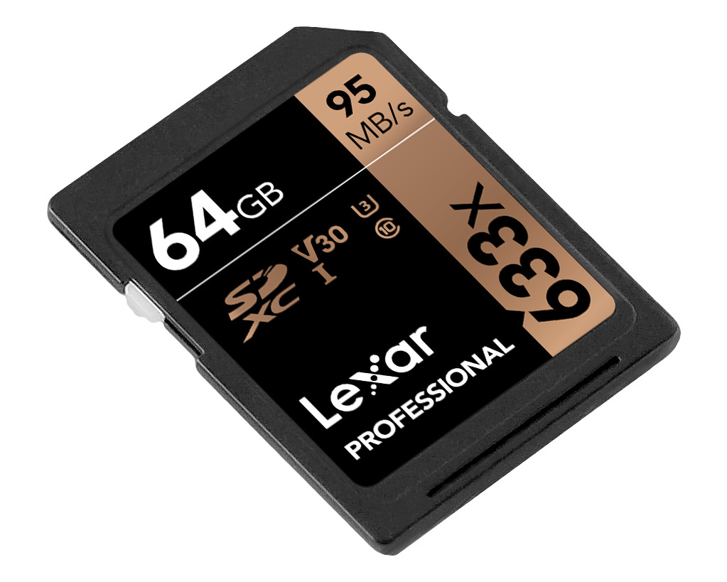 Thẻ Nhớ SDXC Lexar Professional 633x 64GB UHS-I 95MB/s - Hàng Chính Hãng