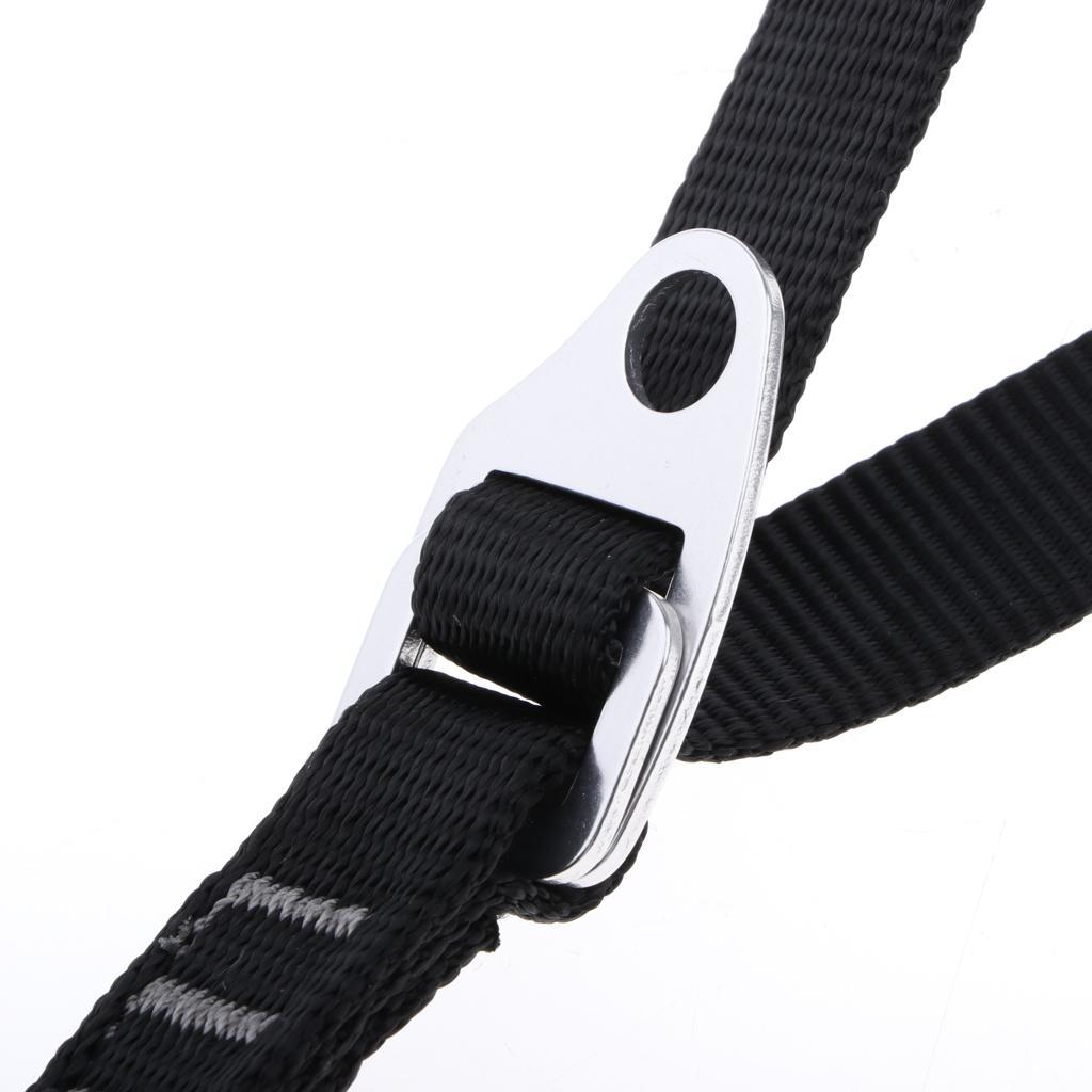 2 Pieces Climbing Aider Ascender Loop Lightweight for Rock Climbing Rescue Foot Ascender Starp Sling Ascending Loop