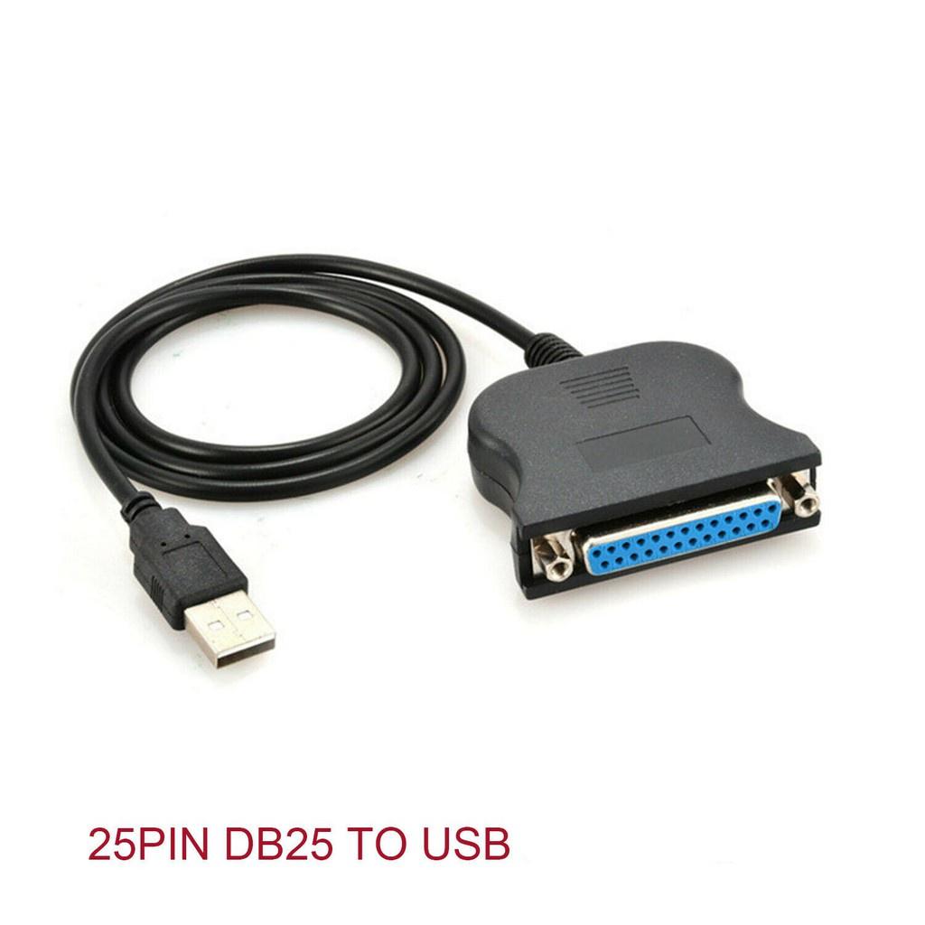 Cáp máy in LPT Paralle IEEE 1284 - Cáp chuyển LPT Paralle IEEE 1284 25 pin sang USB 2.0 cho máy in máy quét