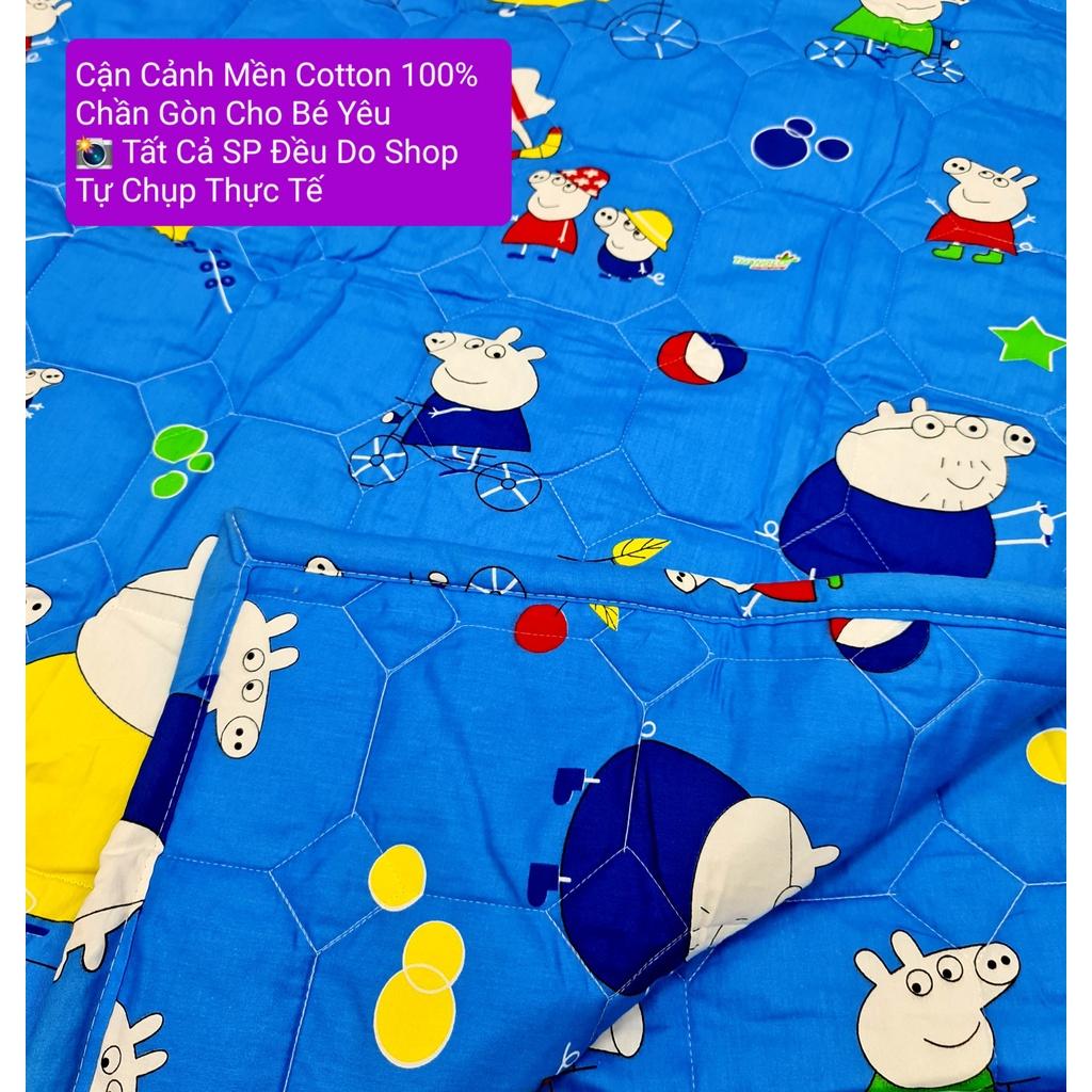 Giá Siêu RẻMền cho bé 100% cotton Thắng Lợi, mền đắp vải cotton cho bé đi học, mền bé sơ sinh, mền cotton trần bông