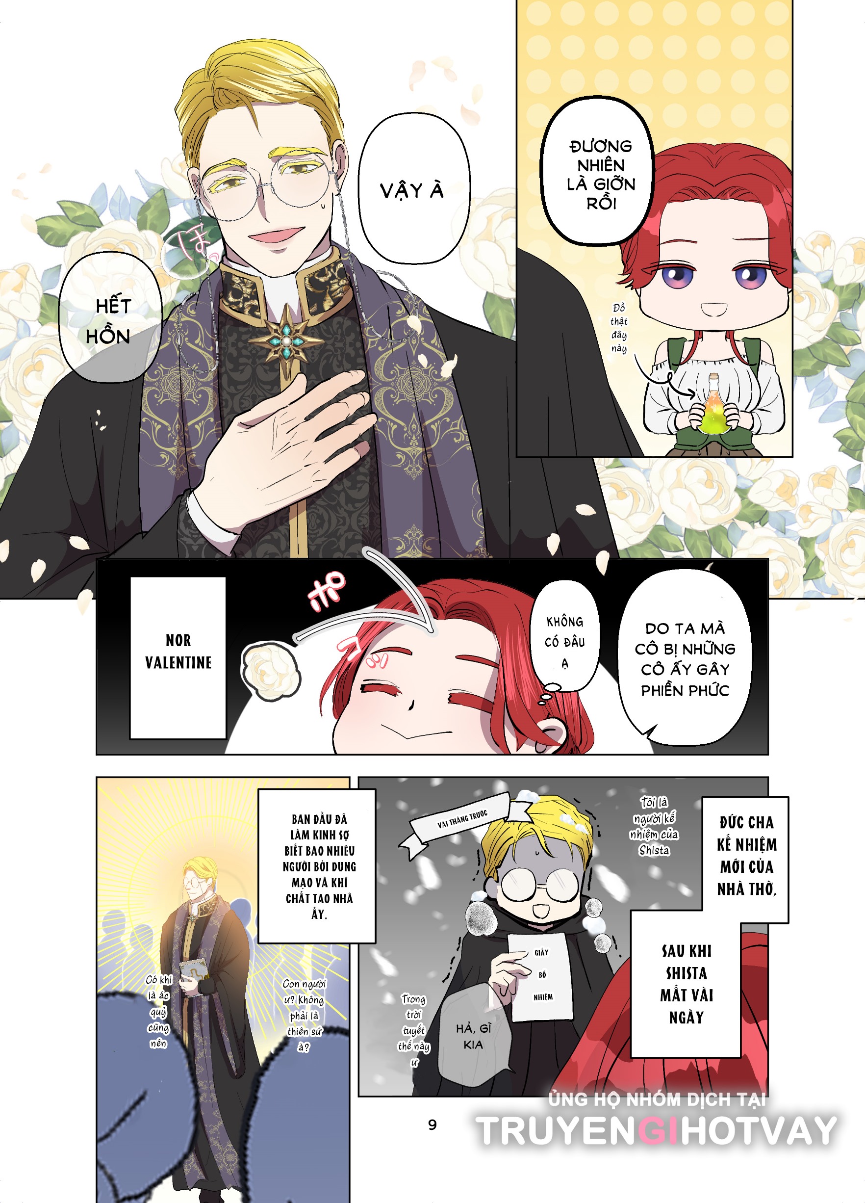 [21+] gái ế chạy không thoát tình yêu của đức cha - full màu chapter 2 9