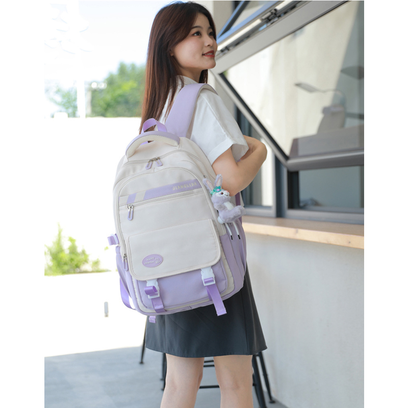 Balo thời trang phong cách Hàn Quốc dày dặn chống thấm nước dùng cho đi học, đi chơi - BEE GEE – BLTT9158