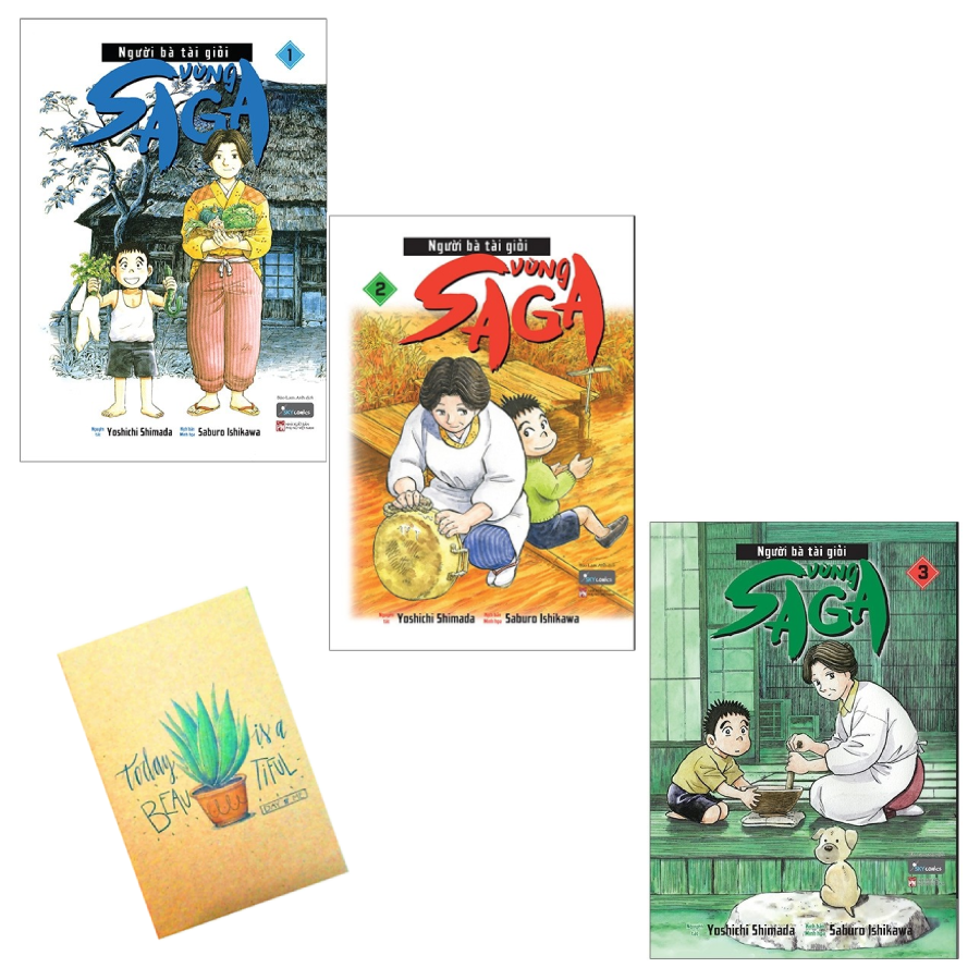 Combo Người Bà Tài Giỏi Vùng Saga - Sổ Tay