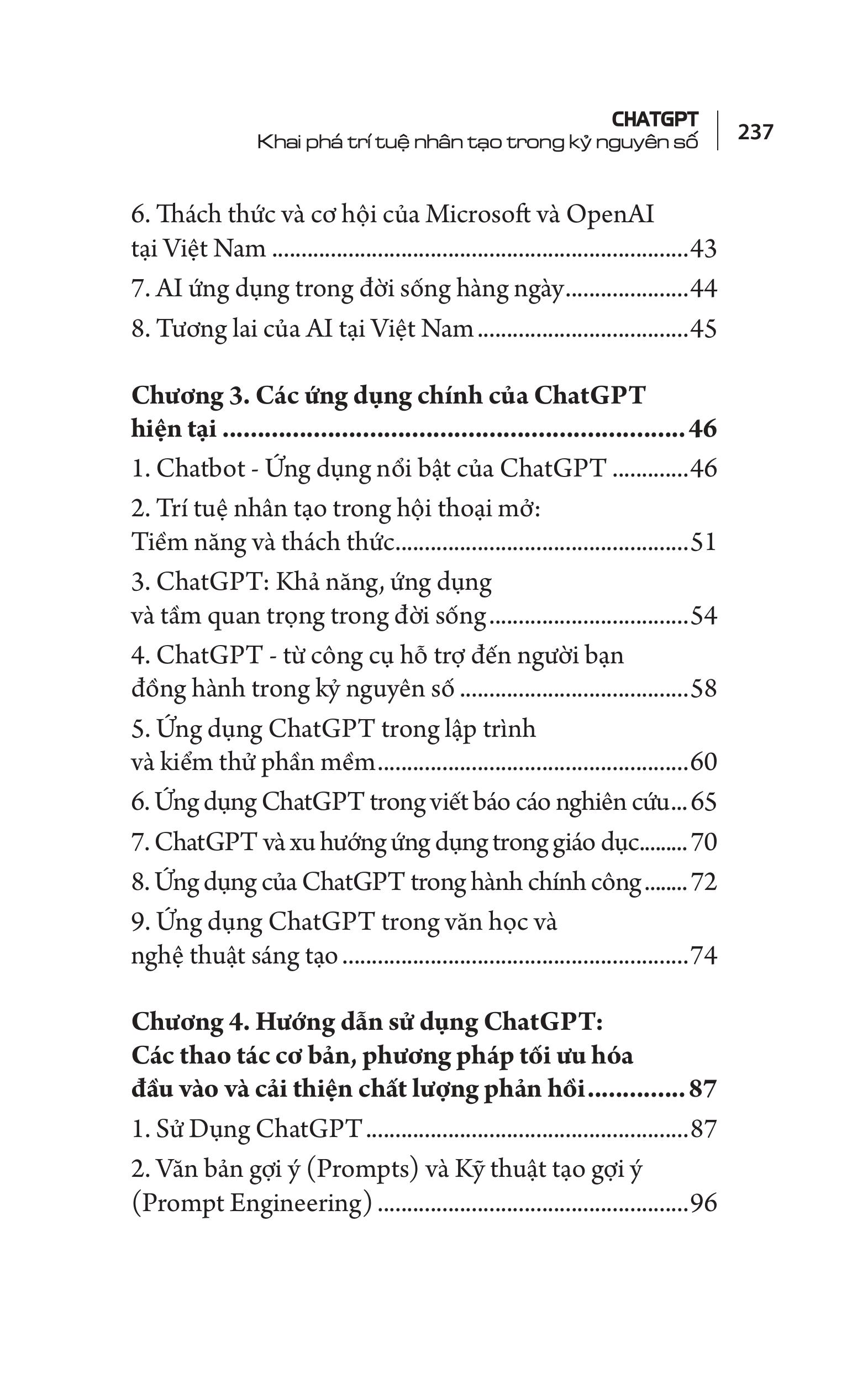Sách - Chat GPT Khai Phá Trí Tuệ Nhân Tạo Trong Kỷ Nguyên Số