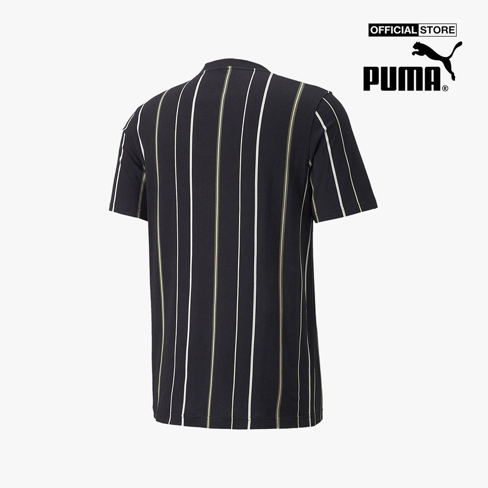 PUMA - Áo thun nam ngắn tay Modern Basics Striped 847408