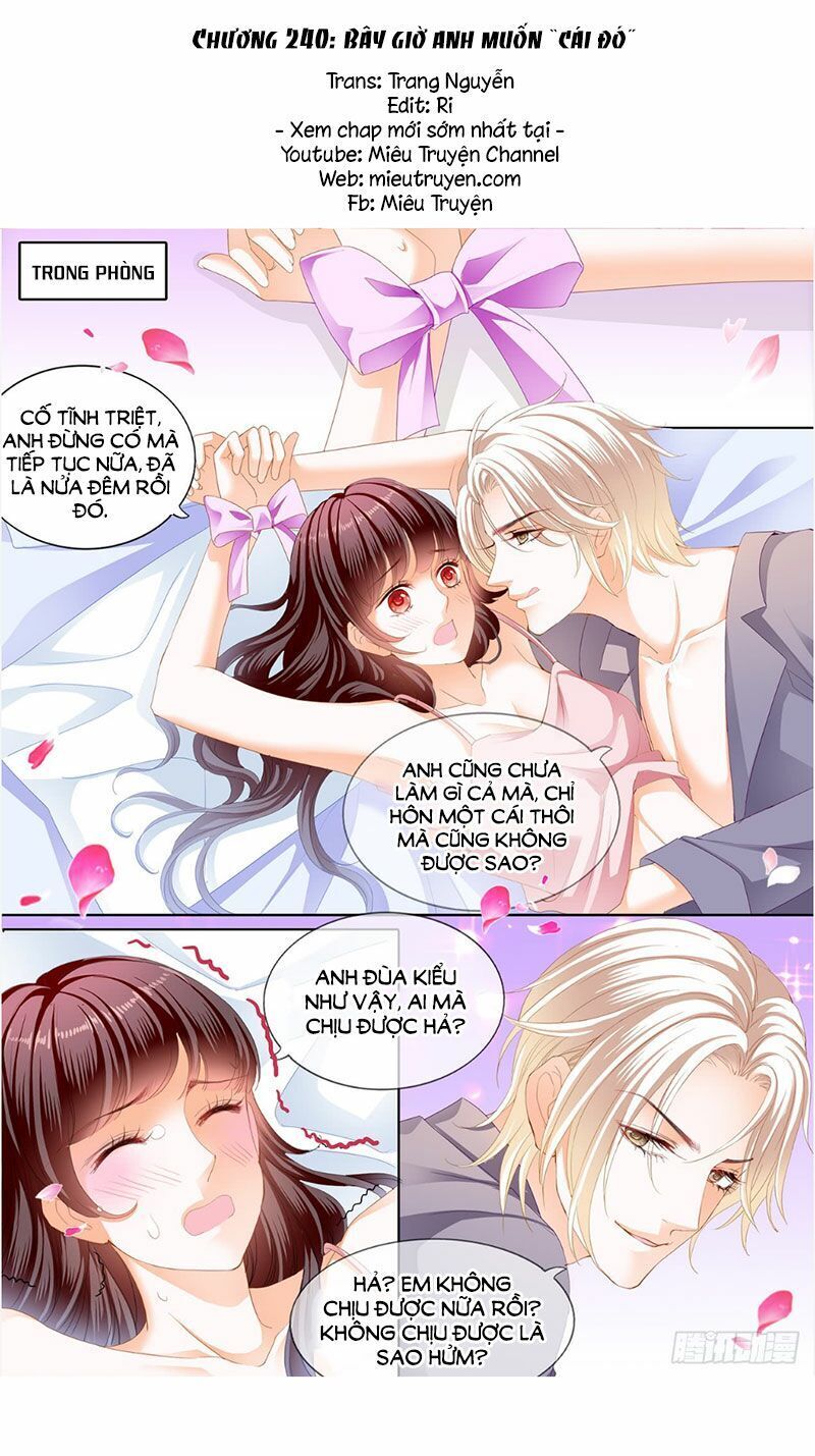 lóe thiểm hôn kiều thê mơ tưởng trốn chapter 240 2