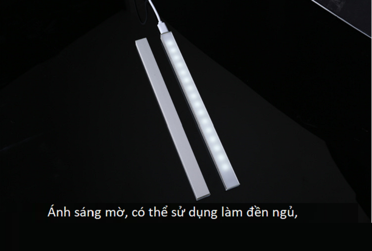 Đèn Led Cảm Ứng Cắm MicroUSB L2801 Chạm Bật/Tắt  (Ánh sáng trắng)