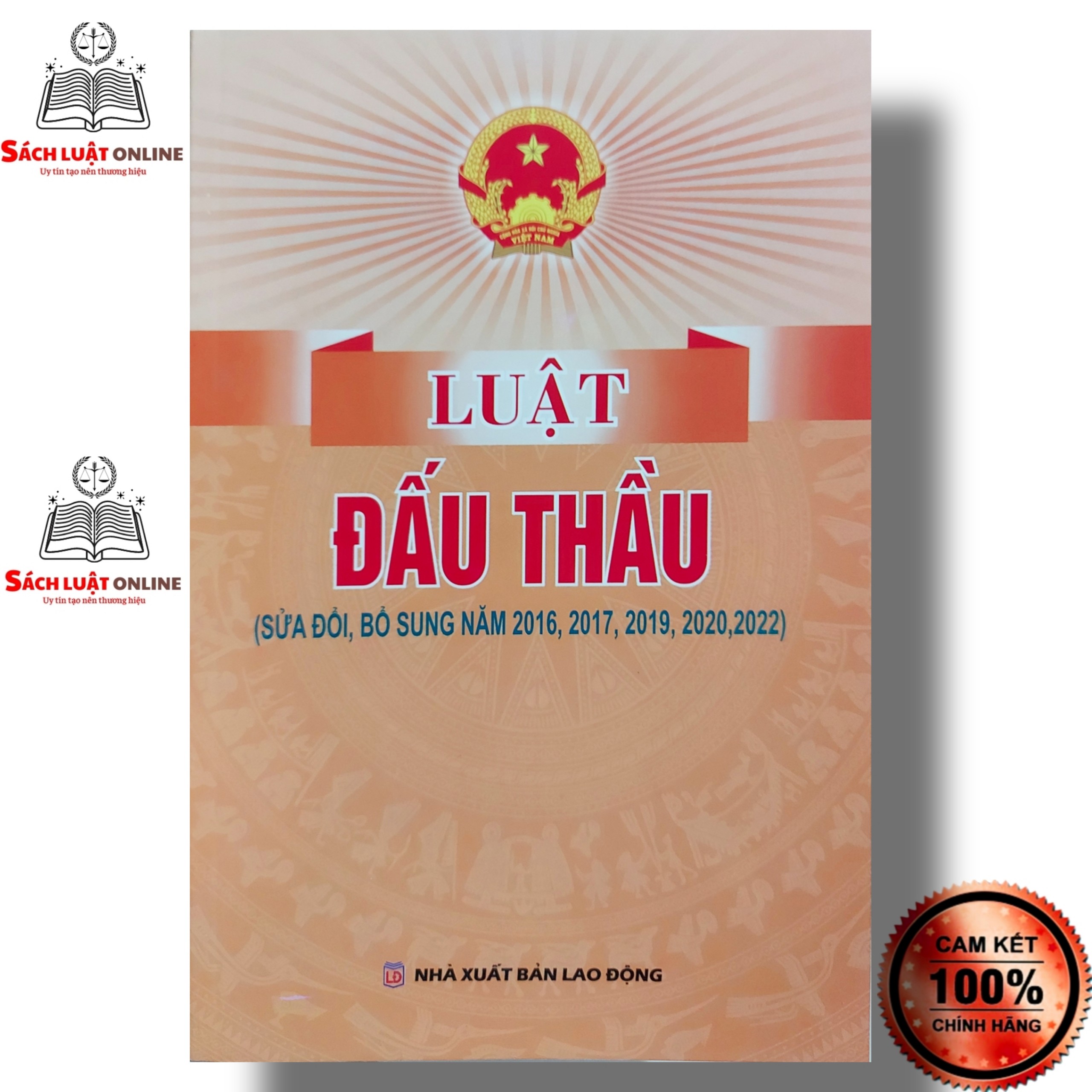 Sách - Luật đấu thầu (NXB lao động)