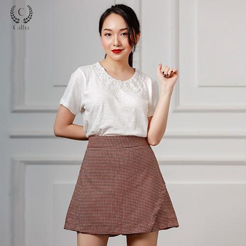 Quần váy nữ Callia đắp chéo Lila