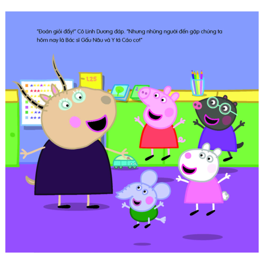 Sách Thế Giới Của Peppa - Peppa Yêu Quý Bác Sĩ Và Y Tá