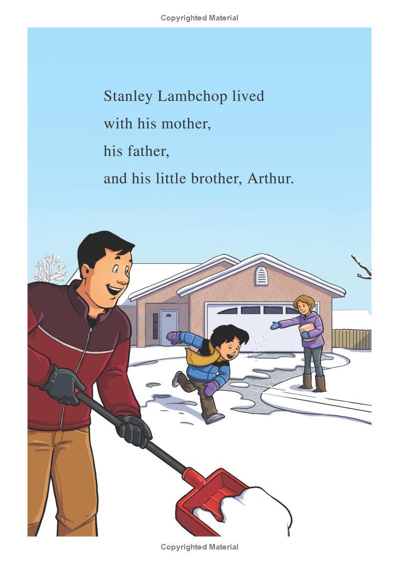 Sách ngoại văn: Flat Stanley - On Ice