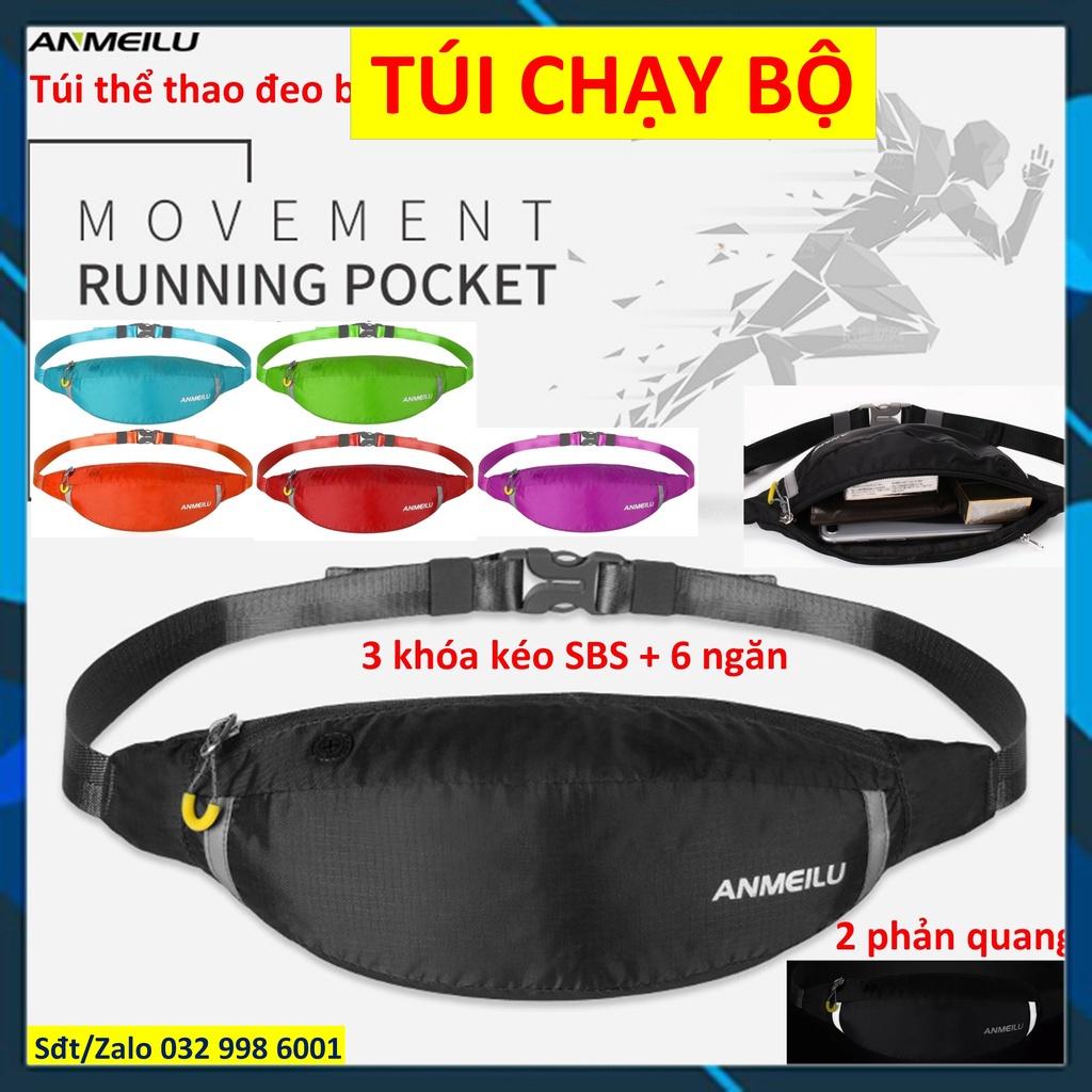 Ống hút thể thao Túi nước chính hãng Anmeilu Túi đựng bình nước Túi chạy bộ Túi đeo bụng Túi đeo hông Túi đeo lưng ddcg