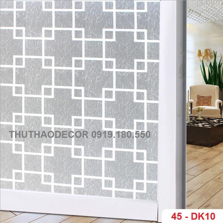 DECAL DÁN KÍNH MỜ SẴN KEO - BÁN THEO 1M TỚI