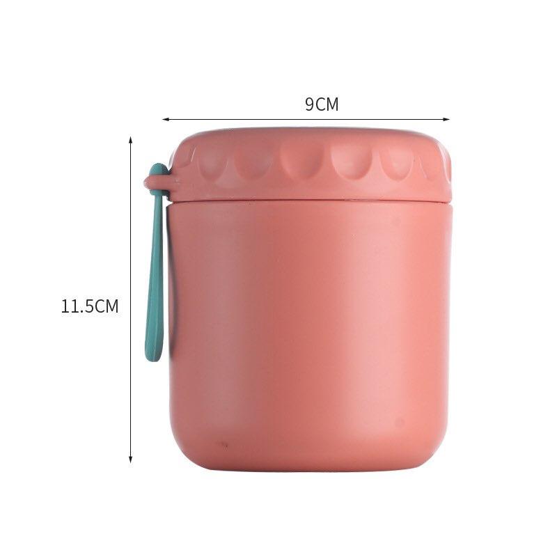 Bình giữ nhiệt ủ cháo BBJ mẫu mới 430ml, cốc đựng canh inox 304