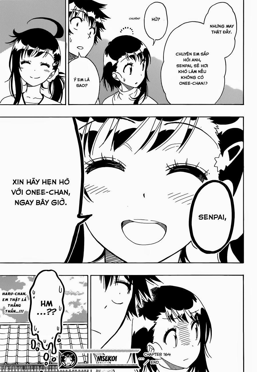 nisekoi - tình yêu giả tạo chapter 164 22