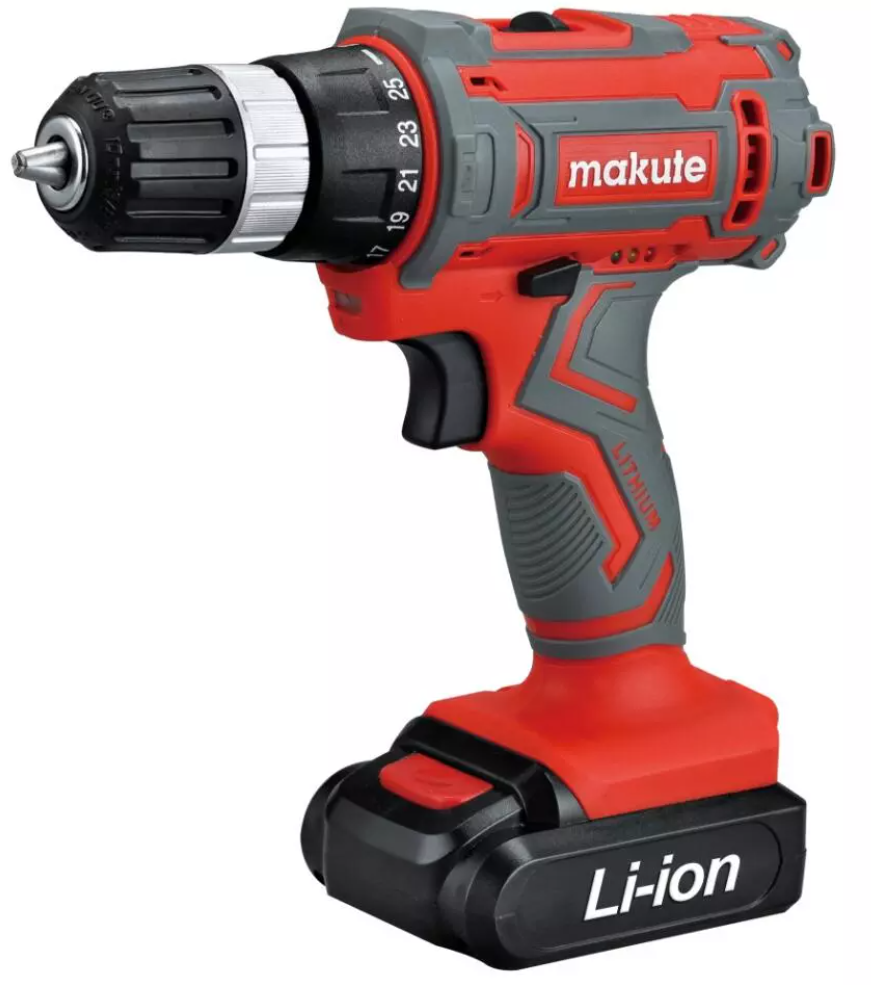 MÁY KHOAN PIN LI-ION 20V 10 MM MAKUTE CD027 RED - HÀNG CHÍNH HÃNG