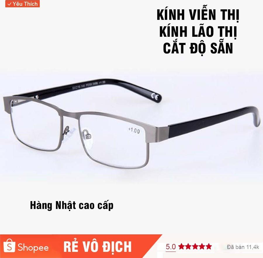 Kính viễn thị cao cấp nhật bản mắt cực sáng và trong chống mỏi mắt (KVM07) - GỌNG ( gửi độ bất kỳ