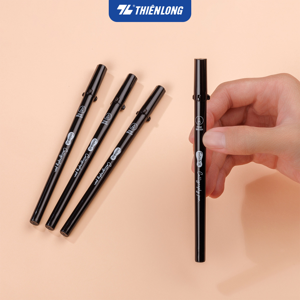 Bút viết Calligraphy Thiên Long Colokit DW-C005 - Mực kháng nước, đậm
