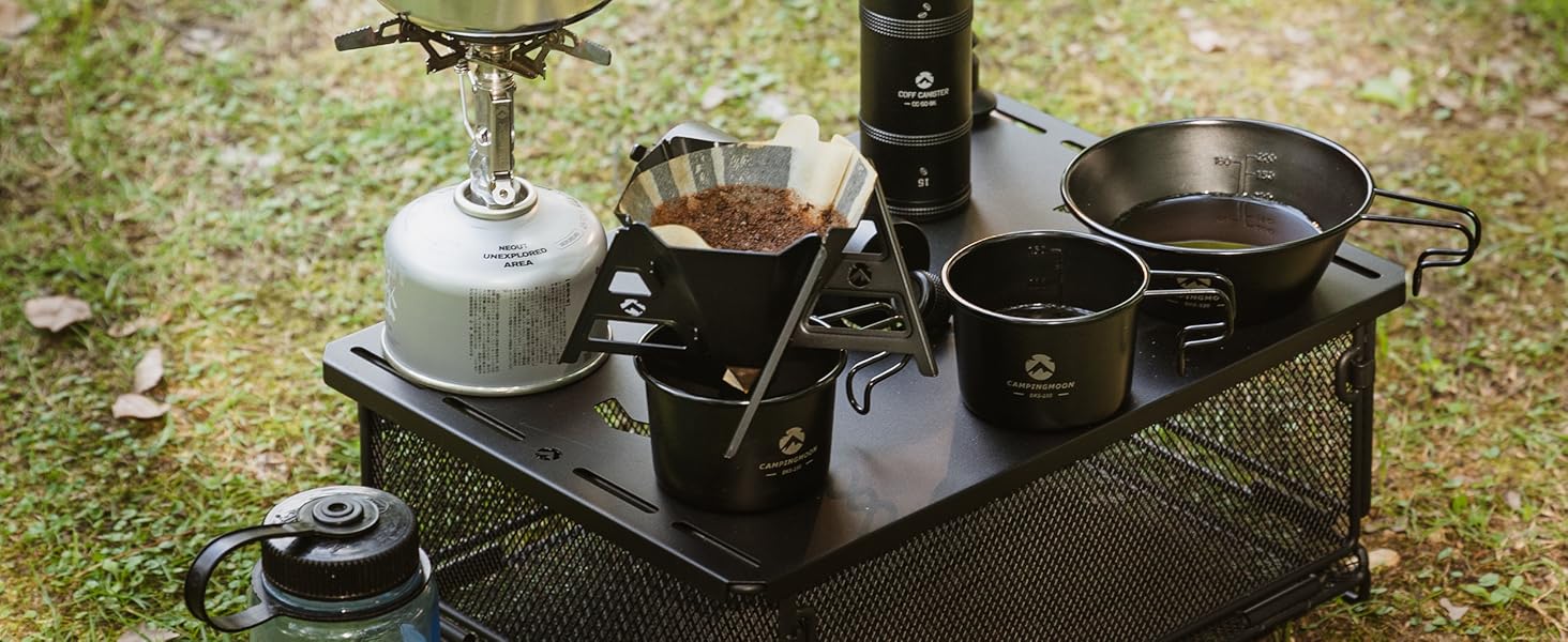 Giỏ lưới đựng đồ đa năng cho bàn IGT Campingmoon CK-24BK