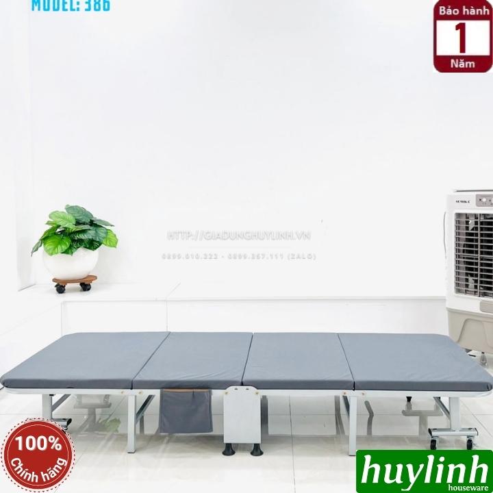 Giường gấp xếp khúc Sumika 386 - Tải trọng 300kg [190x70cm]