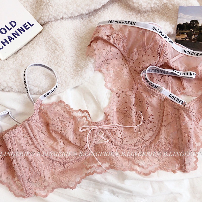 Bộ Đồ Lót Nữ Ren Hoa - B.Lingerie