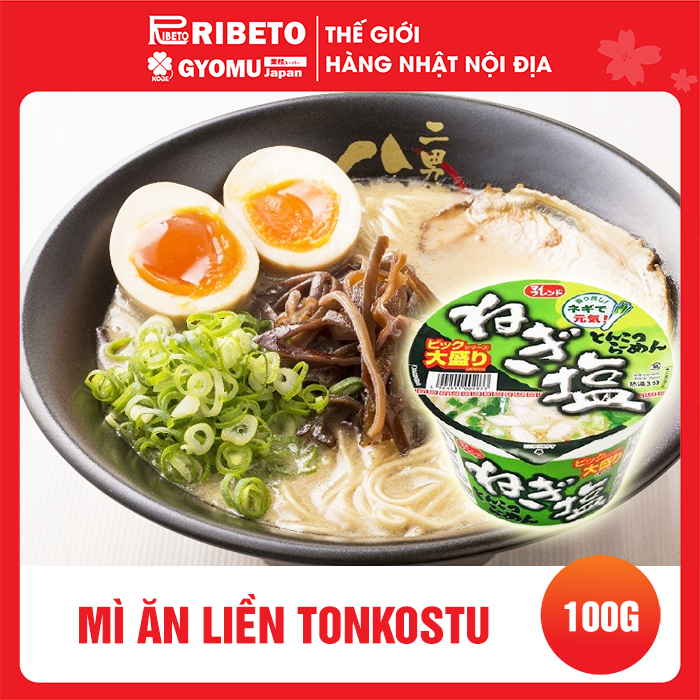 Mì ăn liền Tonkostu 100g - Mì Nhật nội địa