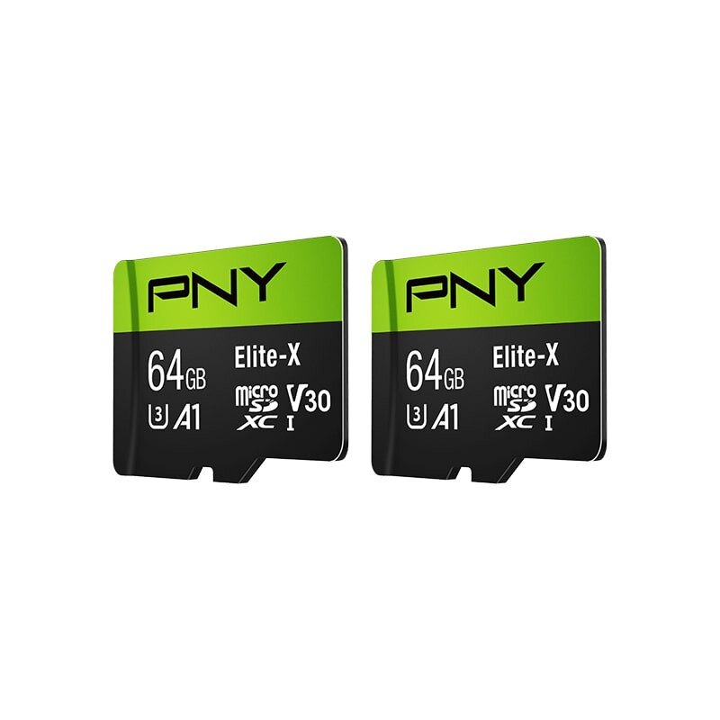 Thẻ nhớ PNY 64GB microSDXC Elite-X 100MB/s Kèm Adapter - Hàng chính hãng Vĩnh Xuân phân phối