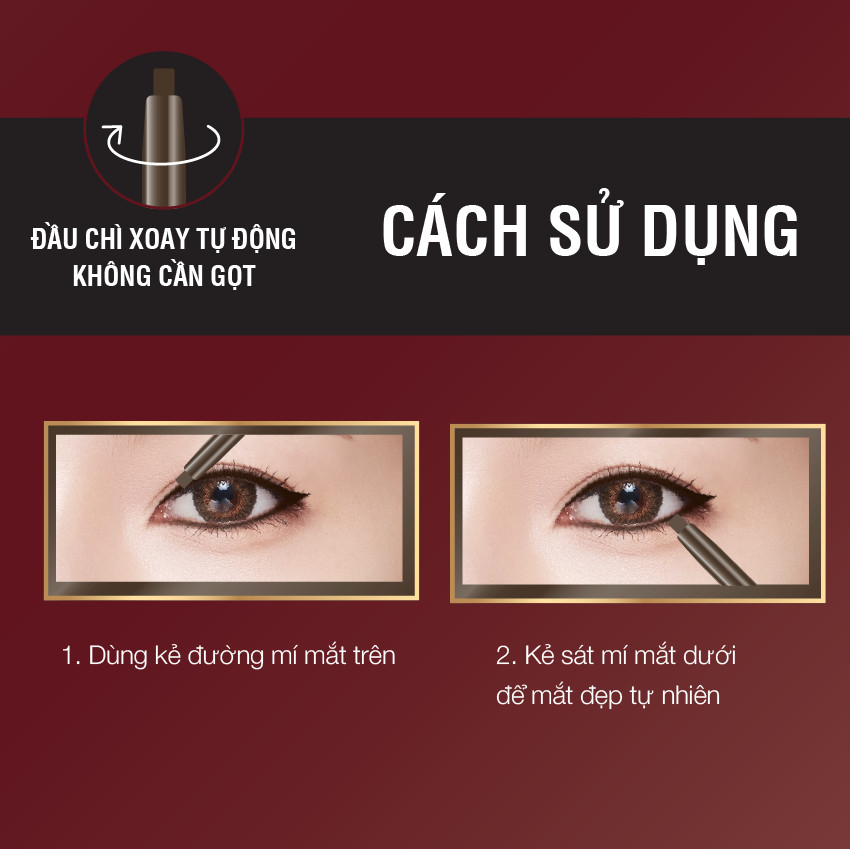 Kẻ viền mắt trong Browit Smooth and Slim Inner Eyeliner 0.1g