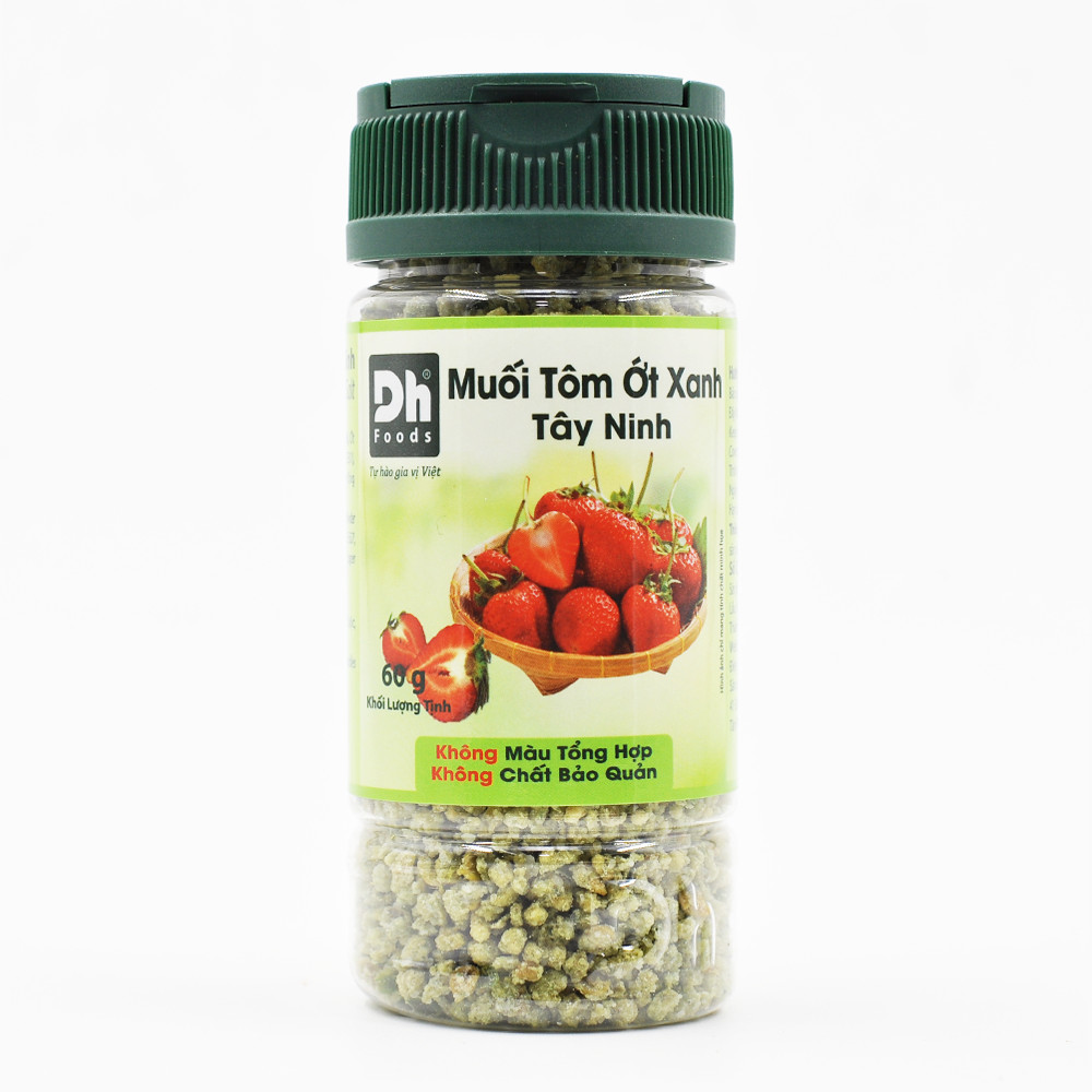 Muối Tôm Ớt Xanh Tây Ninh 60g Dh Foods