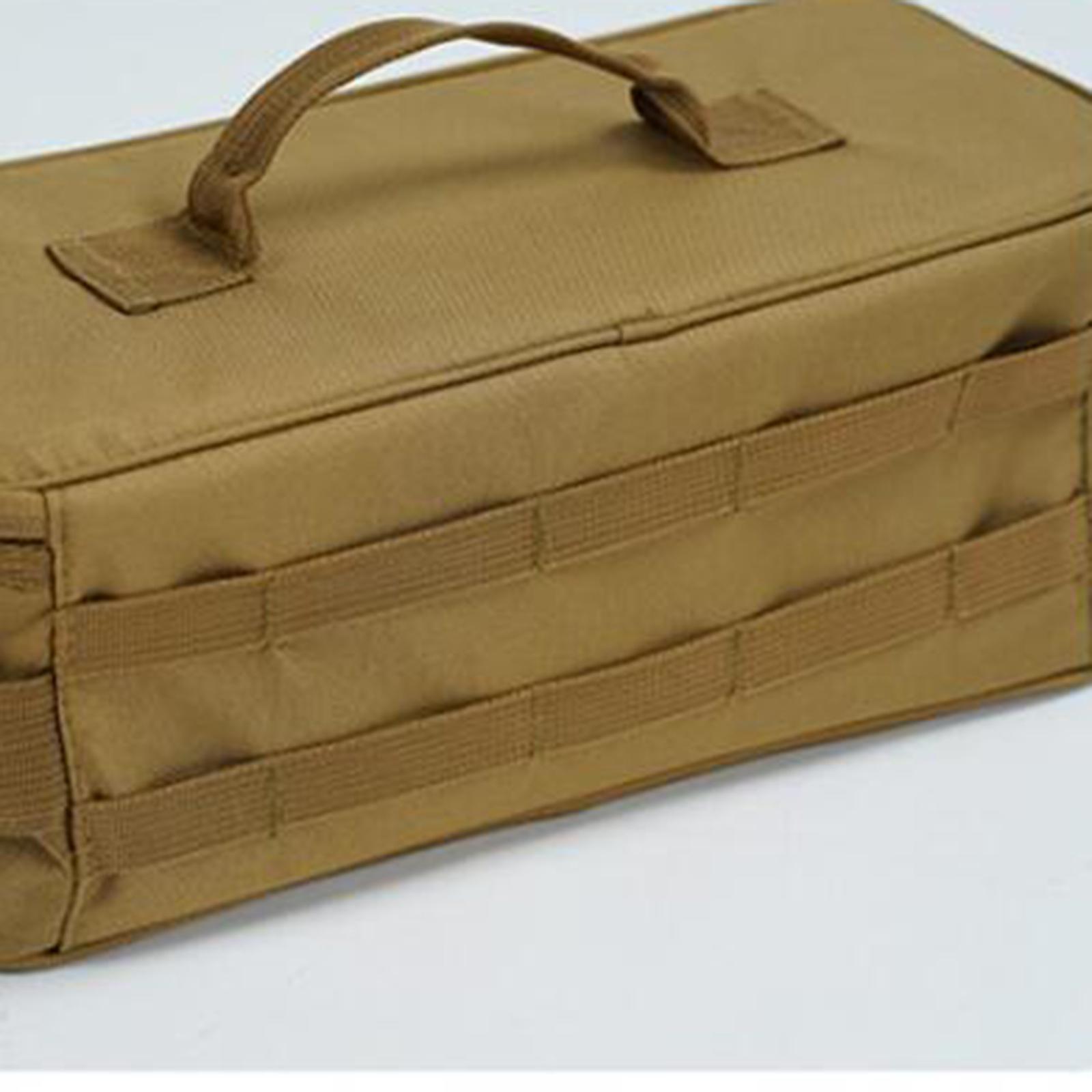 Camping Cookware Kit Storage Bag Carrying Bag for Pot Pan, Gas Canister Backpacking Stove Storage Case Tote Bag for Outdoor