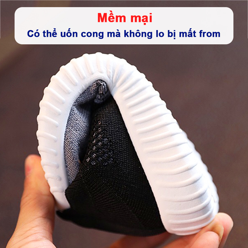 Giày thể thao phong cách Hàn Quốc Baby-S, Giày lười cho bé mềm nhẹ thoáng khí – ST8