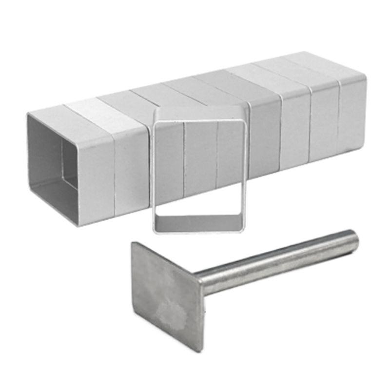 10 Cái Chữ Nhật Dài Dứa Hình Bánh Bánh Cookie Khuôn Bánh Hình Thú Cắt Báo Chí Cho Nhà Bếp