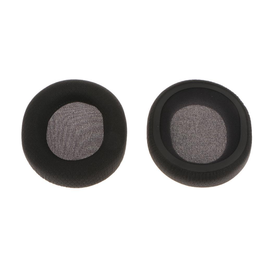 1x Protein leather+Sponge Ear Pads Ear Cushions For Arctis 3/5/7 Headset