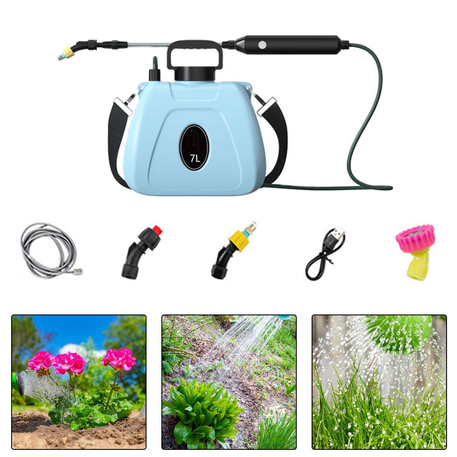Electric Sprayer Watering Can Adjustable Watering Spray Bottle Water Sprayer
