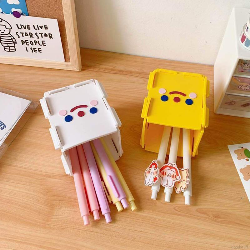 1 Hộp Đựng Bút Để Bàn Dễ Thương