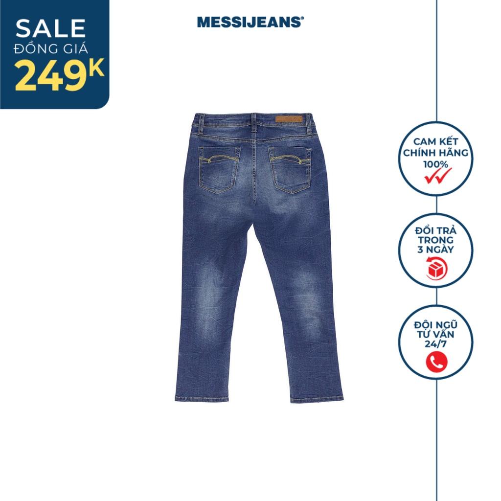 Quần jeans lửng nữ 80cm ống ôm MESSI SJW-651-18