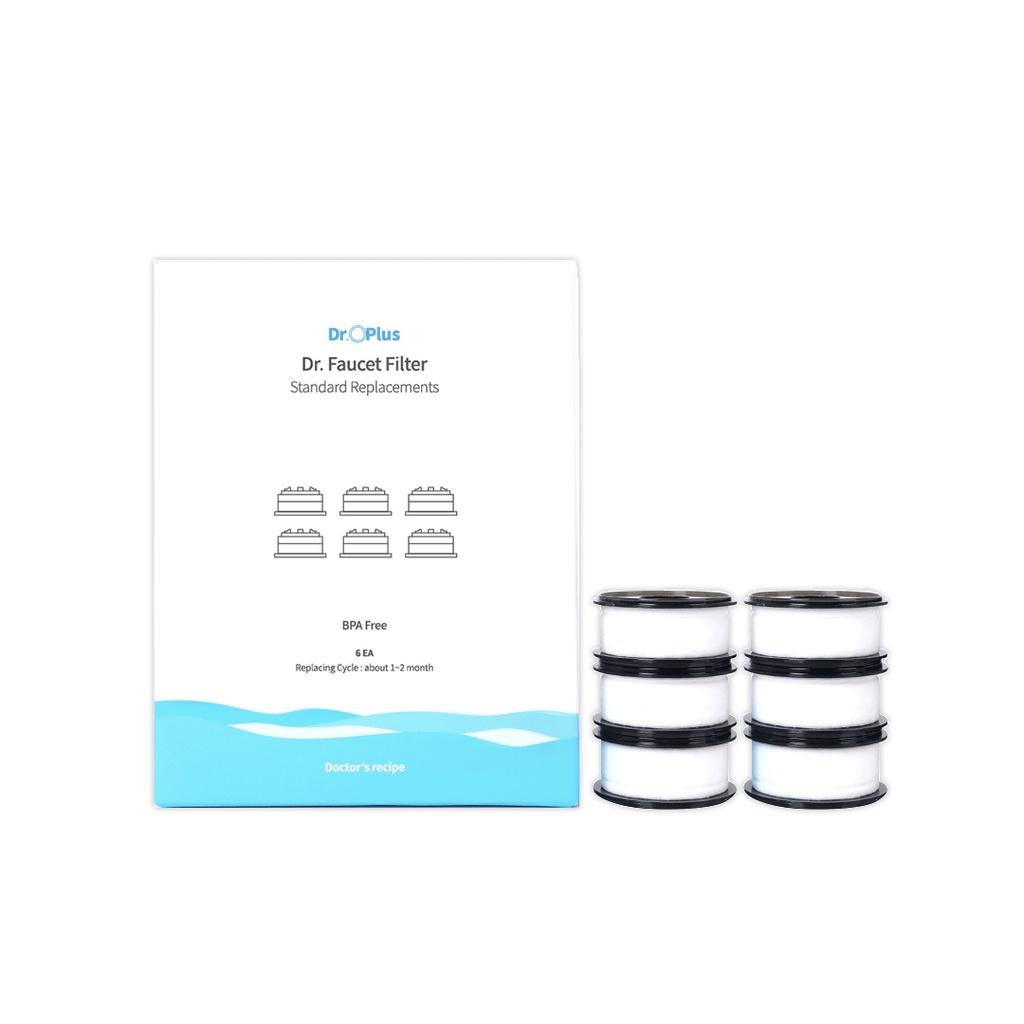 Set 06 Lõi Lọc Thay Thế Cho Thiết Bị Lọc Nước Tại Vòi Dr.Oplus