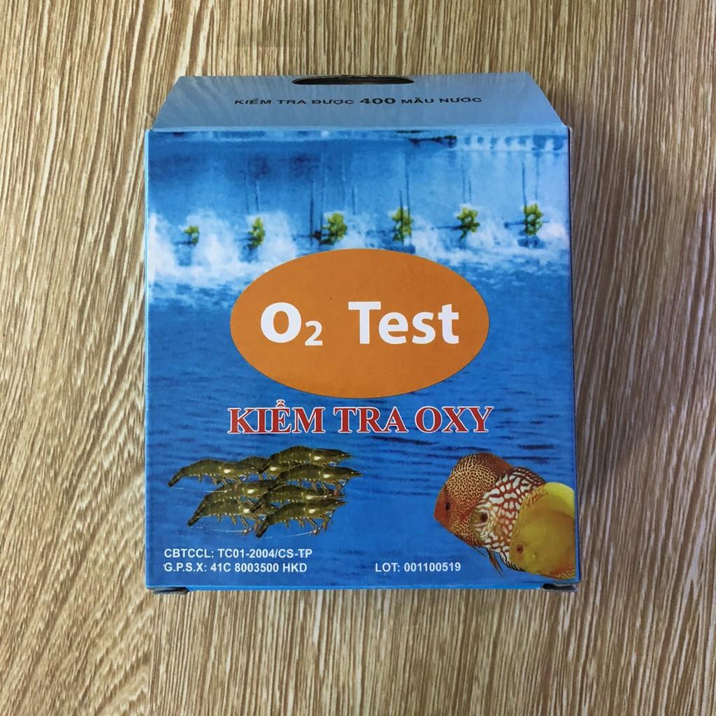 Test oxy, bộ kiểm tra hàm lượng oxy trong nước, kiểm tra được 400 mẫu nước