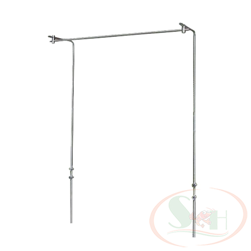 Giá Treo Đèn Đôi Inox MAD 60cm, 90cm, 120cm Bộ Chân Treo Bắt Sau Tủ Hồ