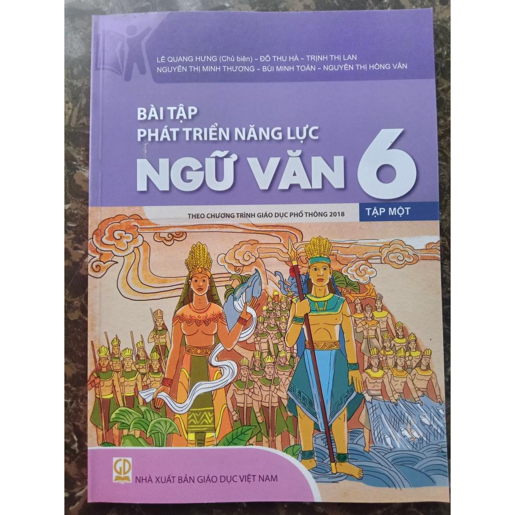 Sách - Bài tập phát triển năng lực ngữ văn 6 tập 1 (theo chương trình giáo dục phổ thông 2018 )